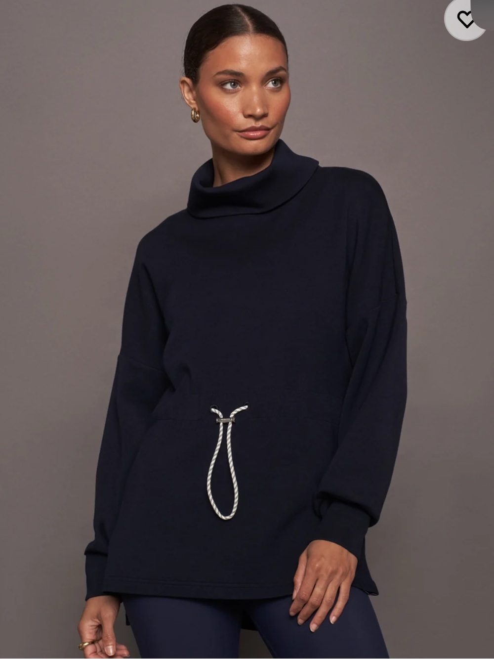 Varley Freya High Neck Sweatshirt Size M